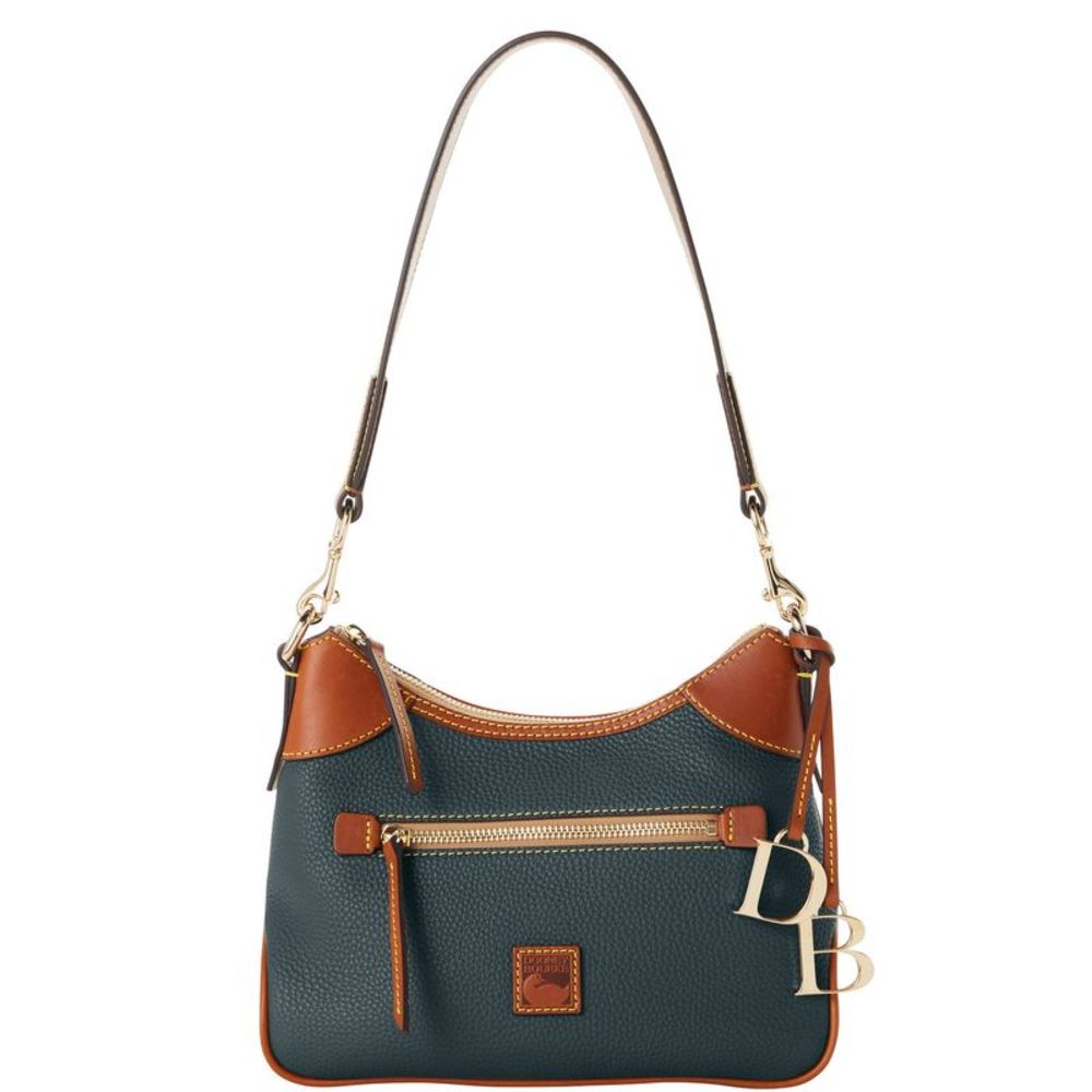 Dooney & Bourke Pebble Grain Small Hobo Shoulder Bag - Forest